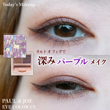 アイカラー CS/PAUL & JOE BEAUTE/アイシャドウパレットを使ったクチコミ(1枚目)