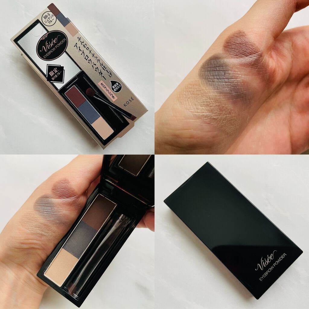ヴィセ リシェ アイブロウパウダー/Visée/パウダーアイブロウを使ったクチコミ（2枚目）