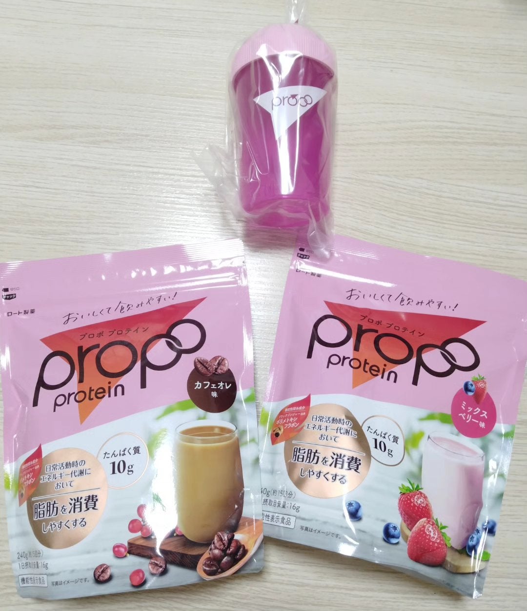 プロポ プロテイン(カフェオレ味)/ロート製薬/その他プロテインを使ったクチコミ(1枚目)