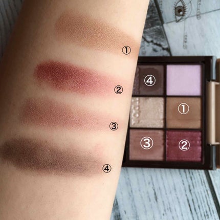 ミステリアスフォースアイズ 02 モーヴレディ/コフレドール/アイシャドウパレットを使ったクチコミ(2枚目)