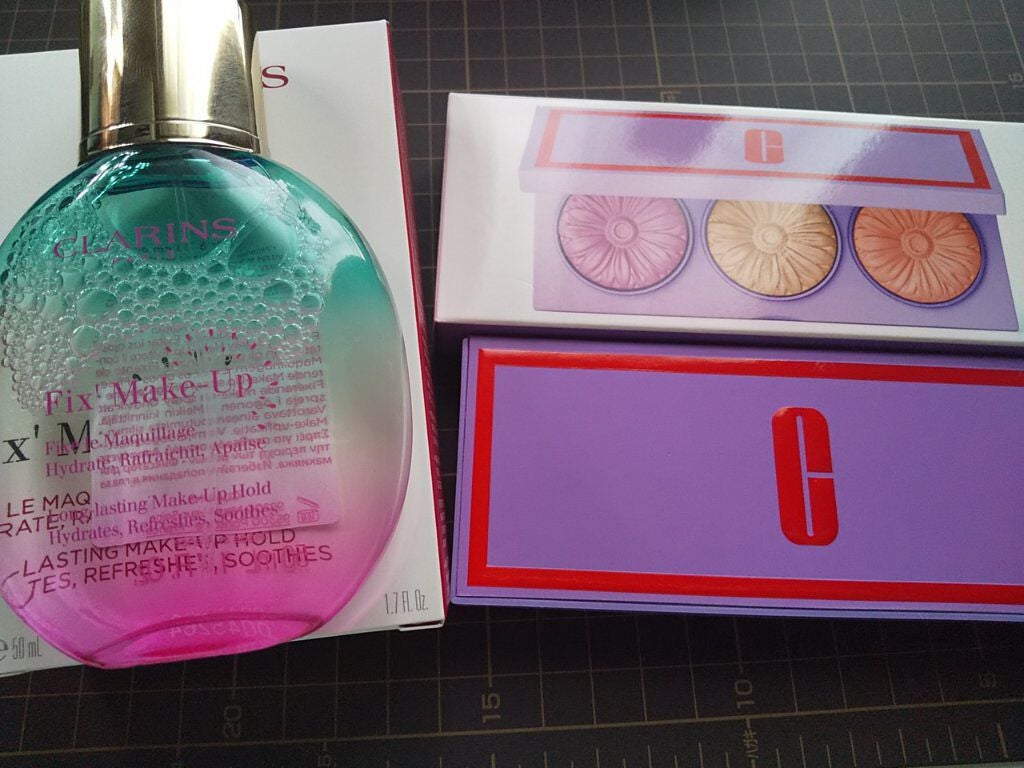 フィックス メイクアップ/CLARINS/ミスト状化粧水を使ったクチコミ(1枚目)