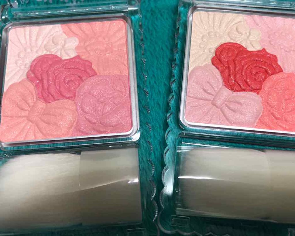 グロウフルールチークス/キャンメイク/パウダーチークを使ったクチコミ（1枚目）