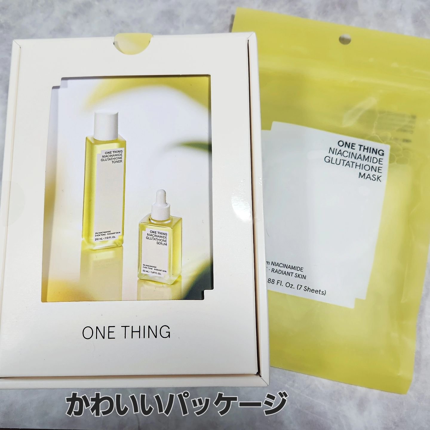 ナイアシンアミドグルタチオントナー/ONE THING/化粧水を使ったクチコミ（2枚目）