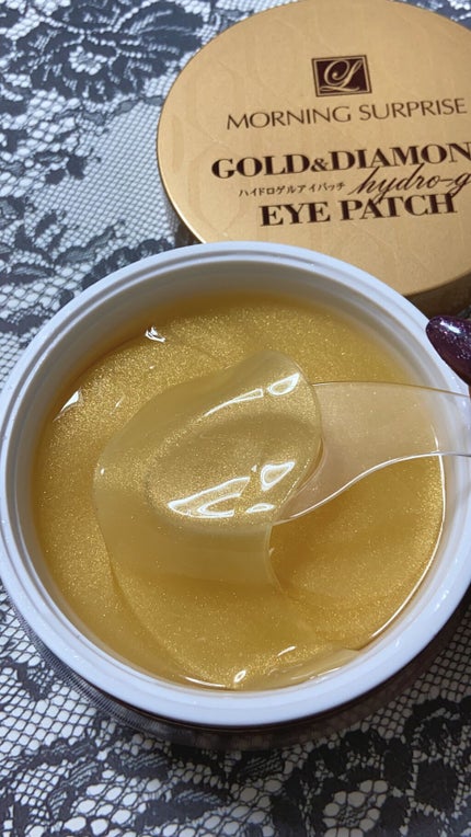 GOLD & DIAMOND ハイドロゲルアイパッチ/MORNING SURPRISE/アイケア・アイクリームを使ったクチコミ(4枚目)