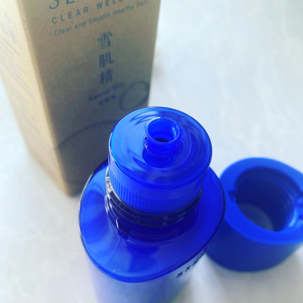 クリアウェルネス ナチュラル ドリップ/雪肌精/化粧水を使ったクチコミ(3枚目)