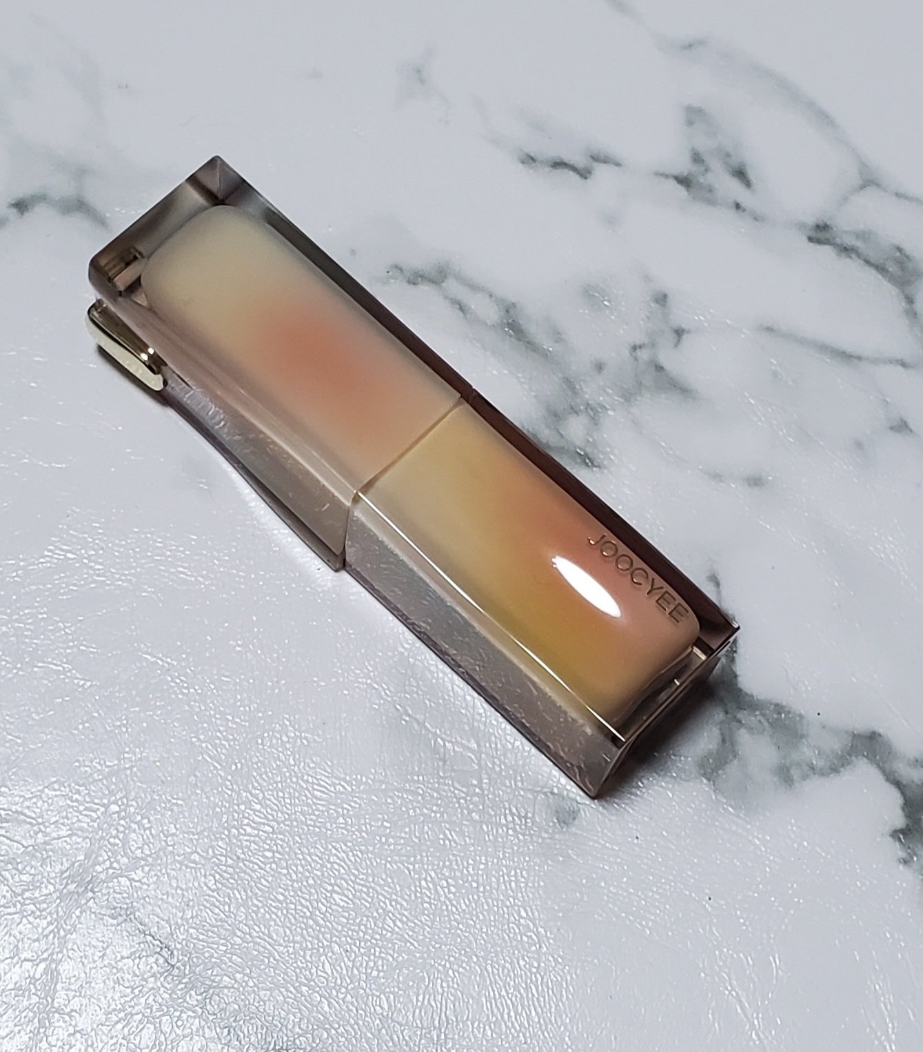 Joocyee グレーズフィルムルージュ 523 月光ローズ/Joocyee/口紅を使ったクチコミ（2枚目）