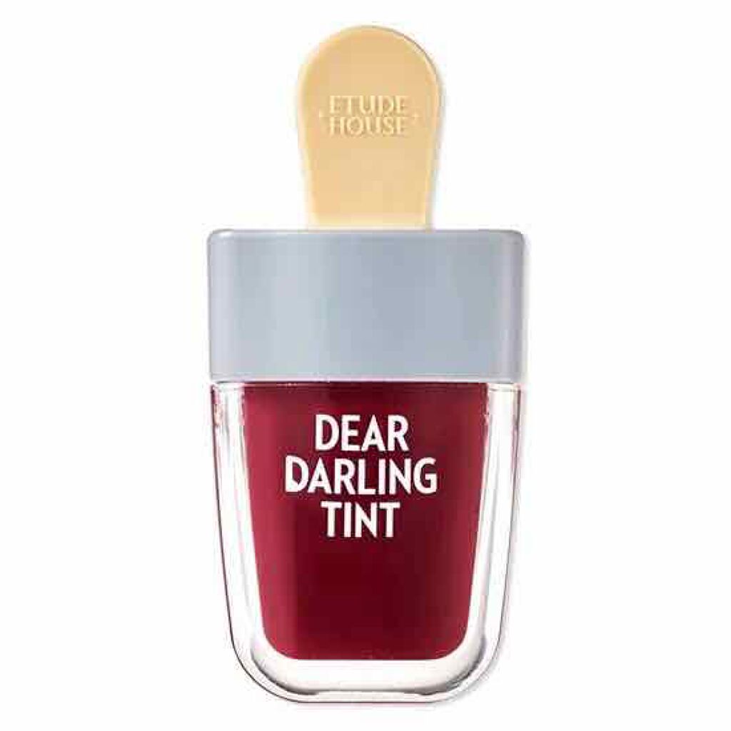 ディアダーリン ウォータージェルティント （アイスティント）/ETUDE/口紅を使ったクチコミ（2枚目）