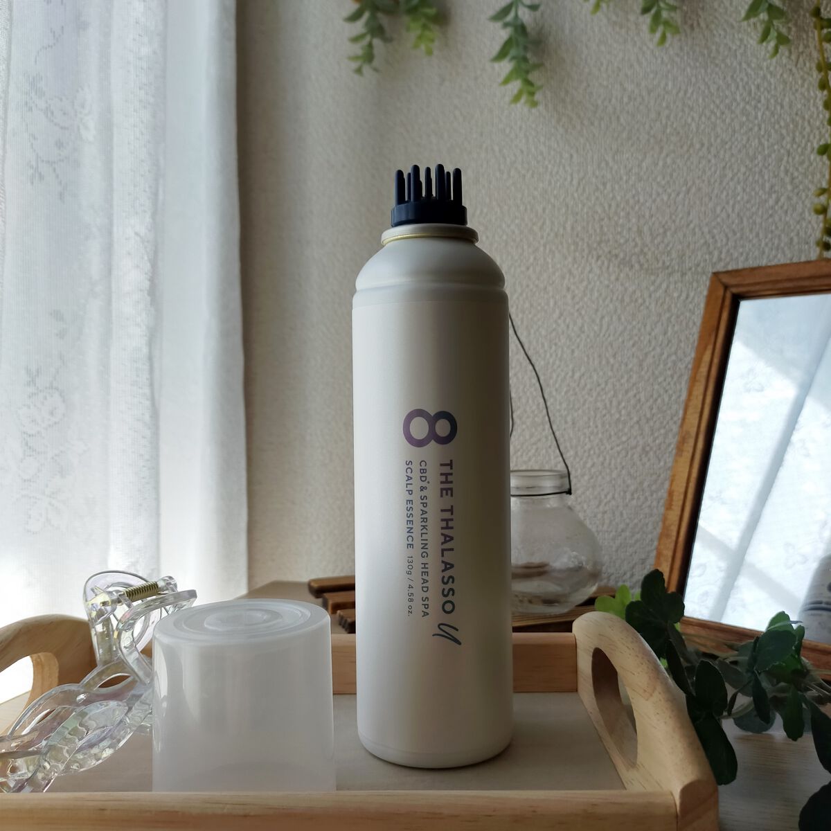 エイトザタラソ ユー CBD＆スパークリング ヘッドスパ スキャルプエッセンス/エイトザタラソ/頭皮ローションを使ったクチコミ（2枚目）