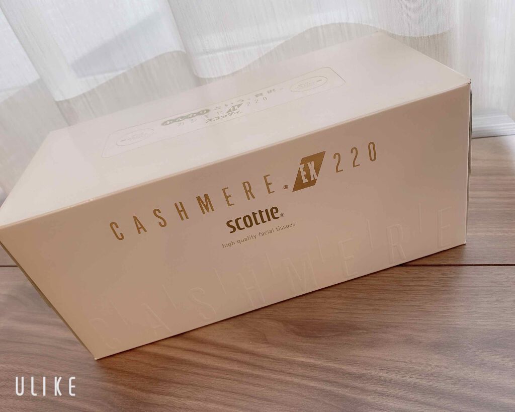 スコッティカシミヤ/スコッティ/ティッシュを使ったクチコミ(1枚目)