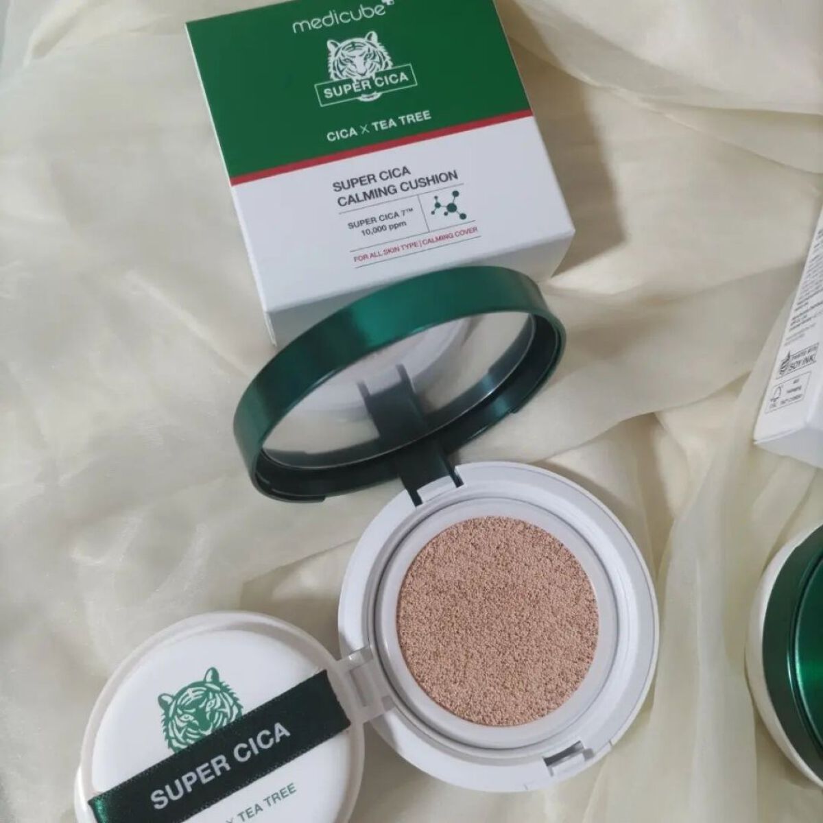 スーパーシカグリーントーンアップベース/MEDICUBE/化粧下地を使ったクチコミ（3枚目）