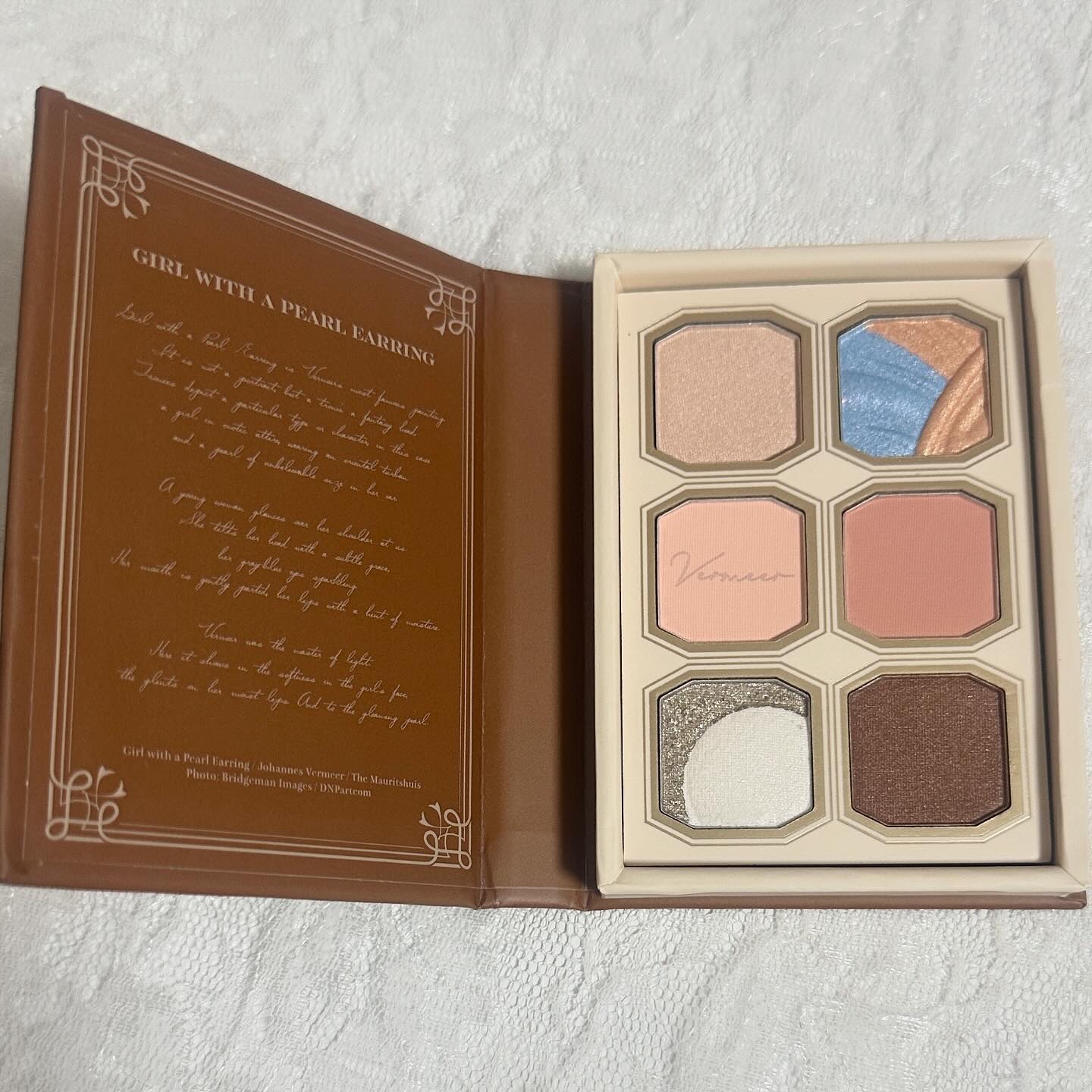 絵画アイシャドウパレット 13 真珠の耳飾りの少女/MilleFée/アイシャドウパレットを使ったクチコミ（2枚目）