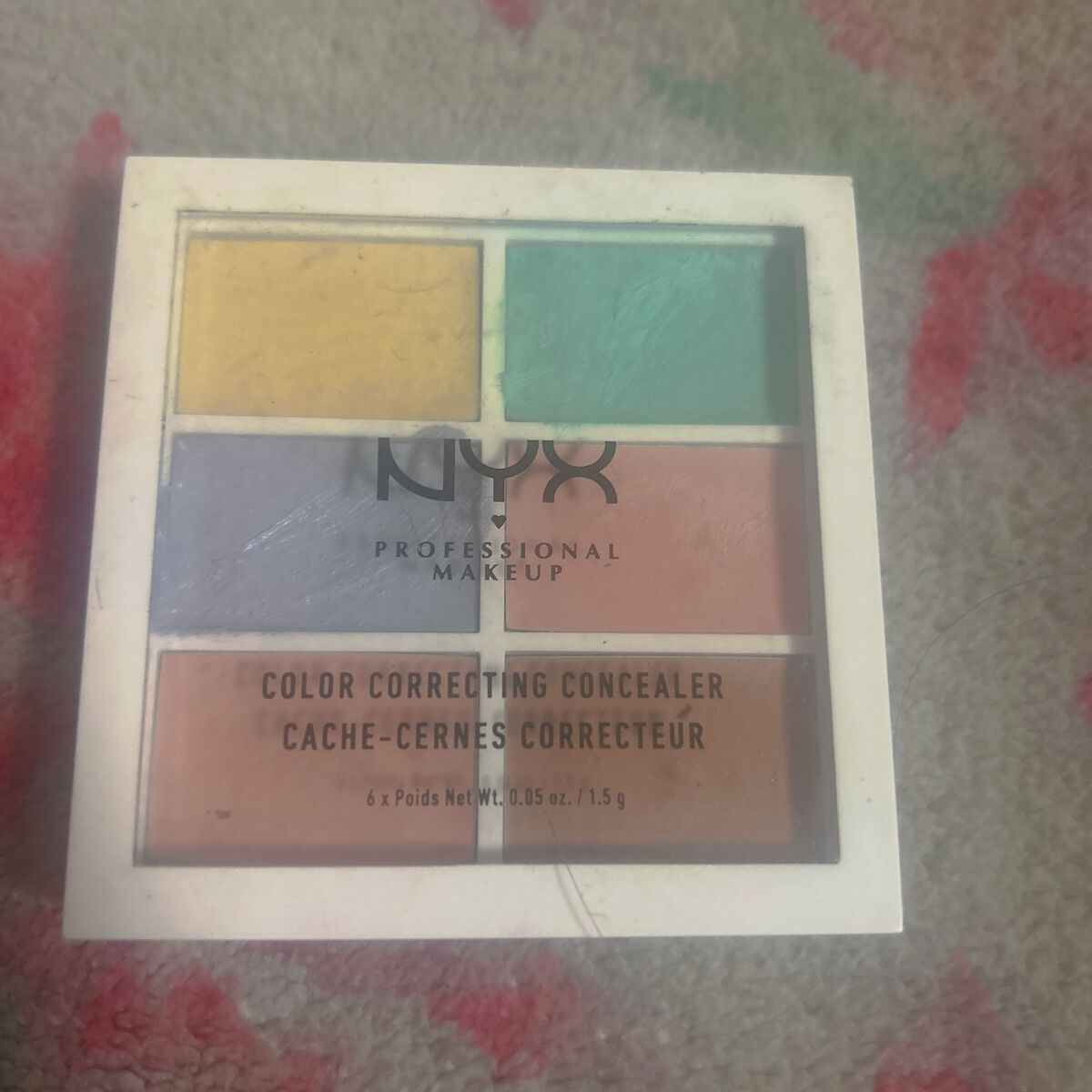 コンシール コレクト コントゥアー パレット/NYX Professional Makeup/パレットコンシーラーを使ったクチコミ（1枚目）