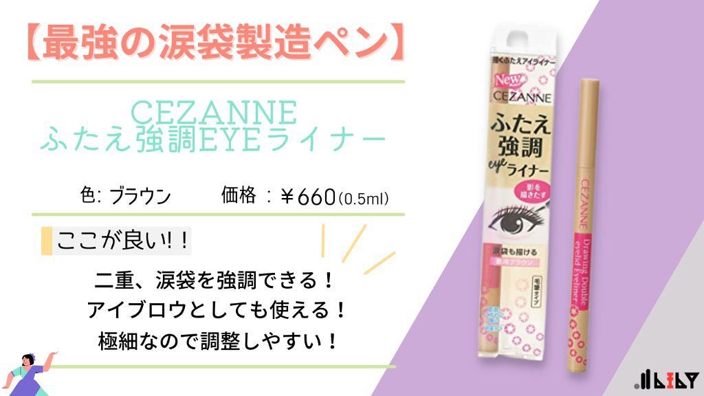 描くふたえアイライナー/CEZANNE/リキッドアイライナーを使ったクチコミ(1枚目)