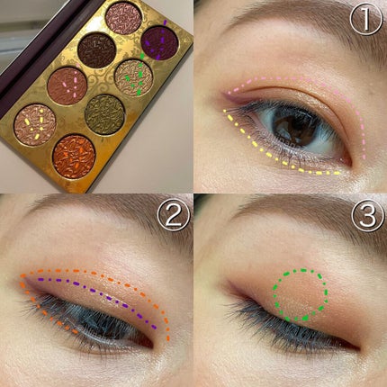 アイシャドウ × 8 テンプティング フェイト/M・A・C/アイシャドウパレットを使ったクチコミ(5枚目)