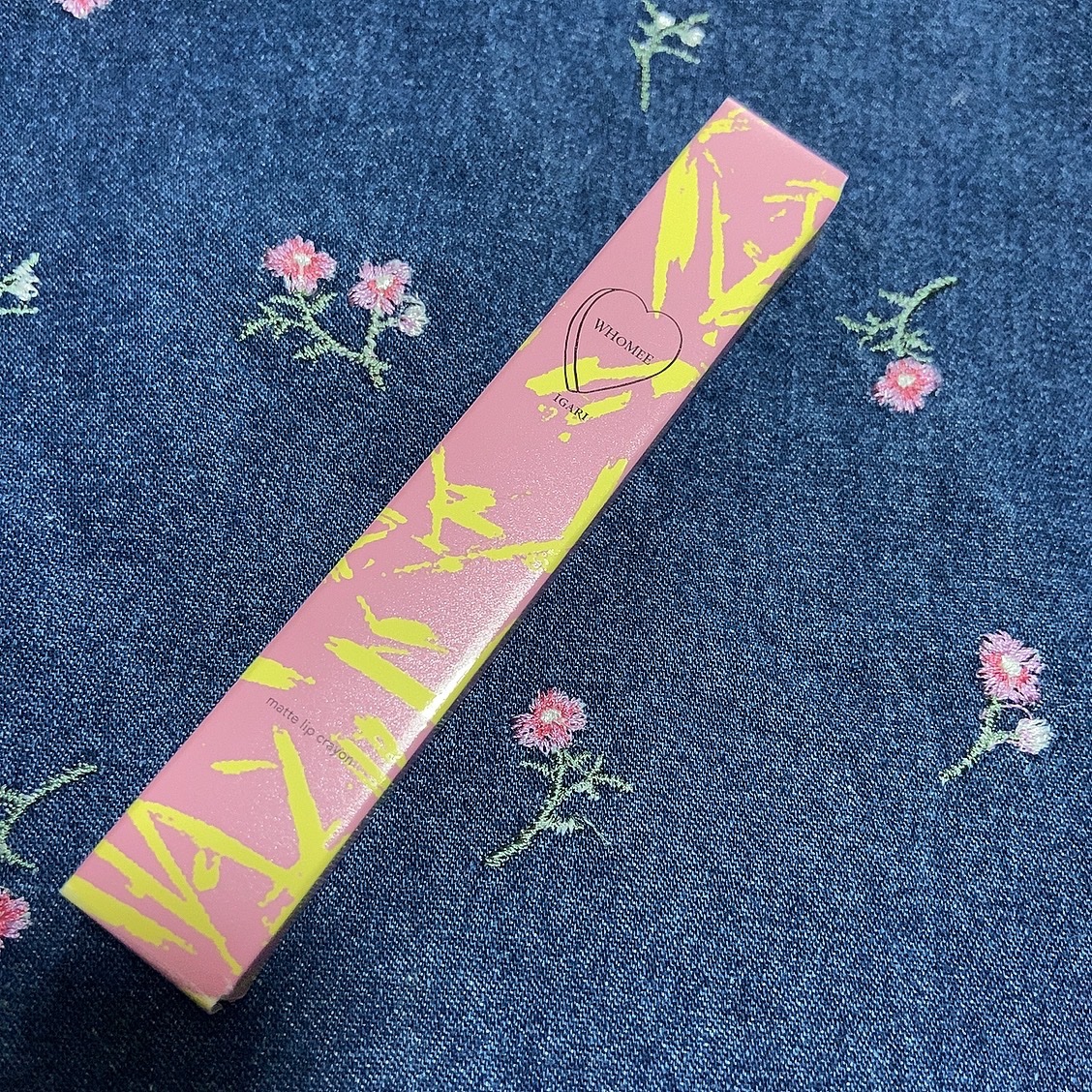 マットリップクレヨン/WHOMEE/口紅を使ったクチコミ（1枚目）