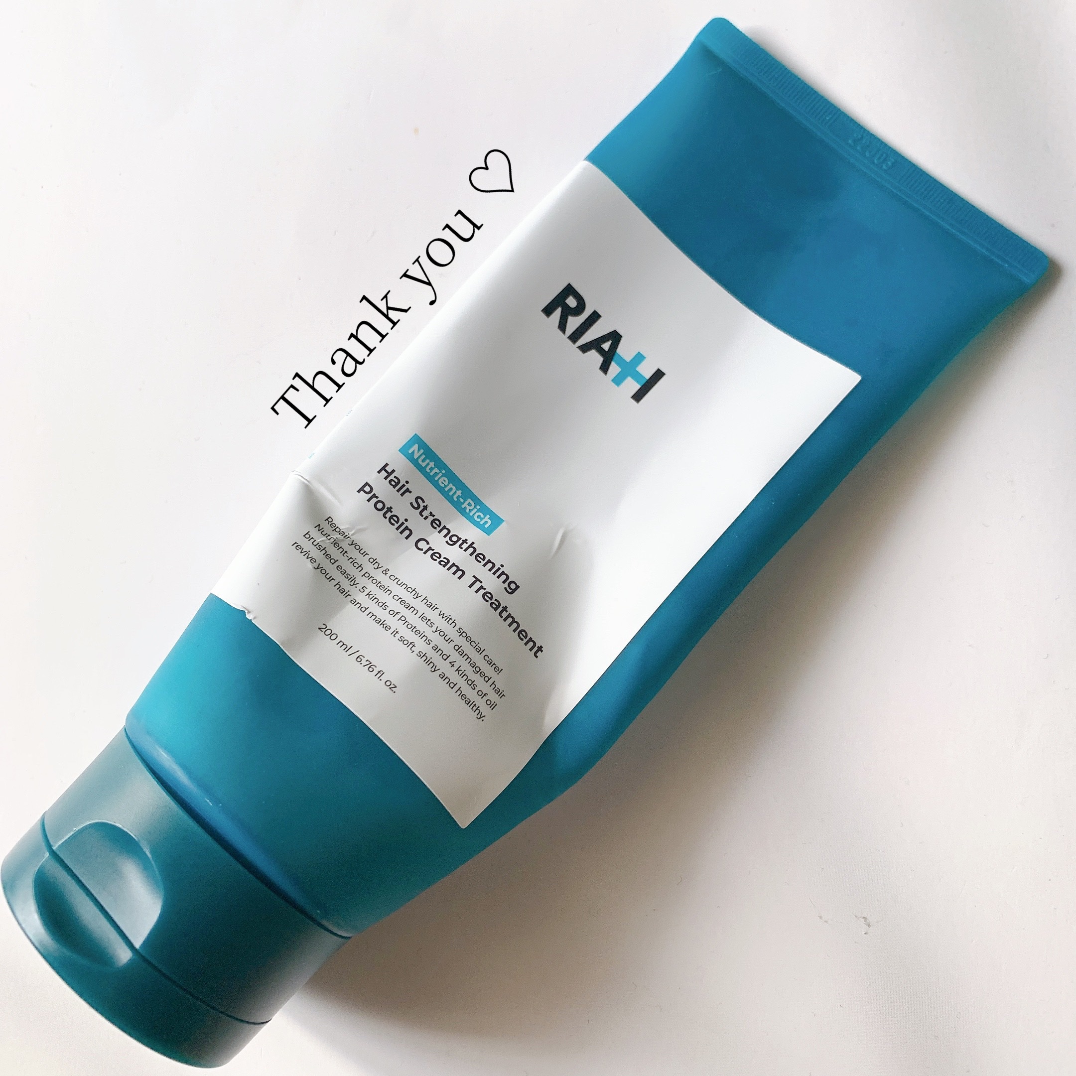 ライア(RIAH) タンパク質ヘアトリートメント/RIAH/洗い流すヘアトリートメントを使ったクチコミ（1枚目）