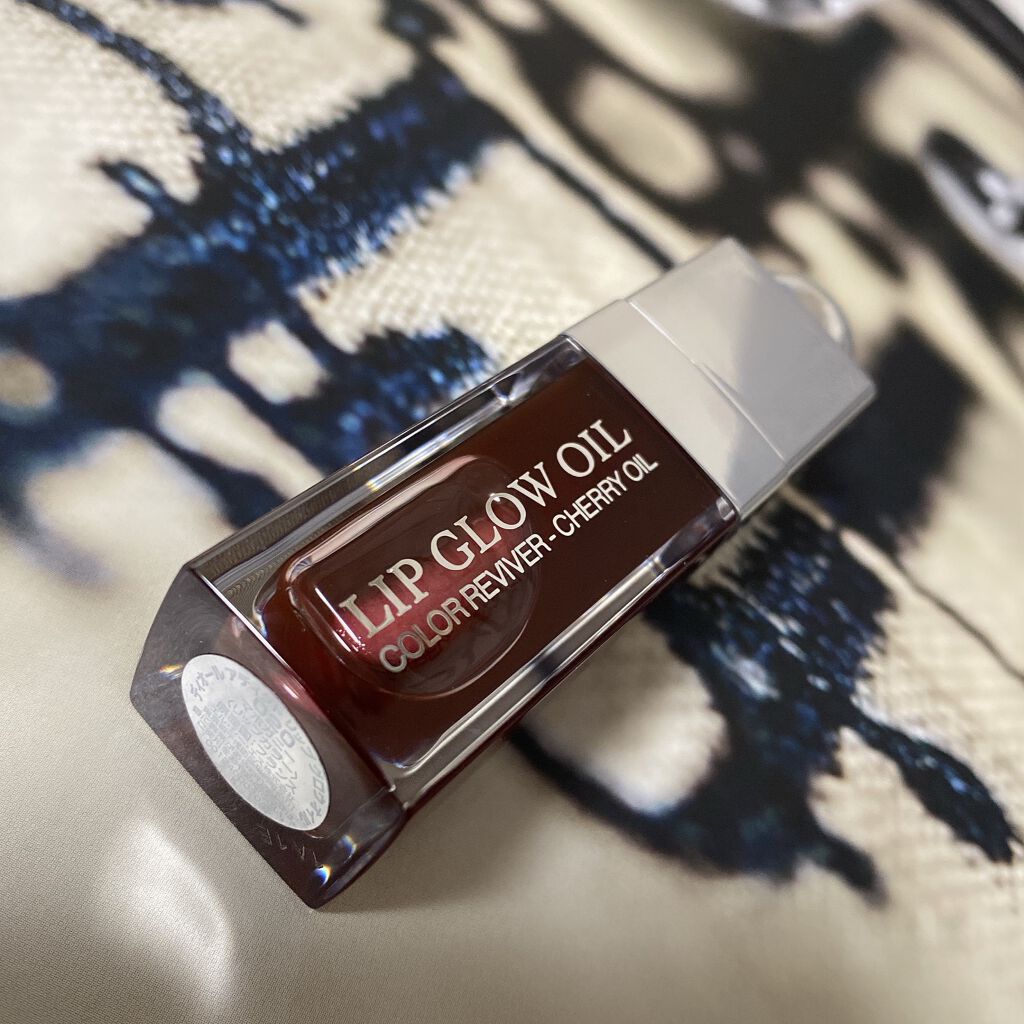 ディオール アディクト リップ グロウ オイル 020 マホガニー  （生産終了）/Dior/リップグロスを使ったクチコミ（2枚目）