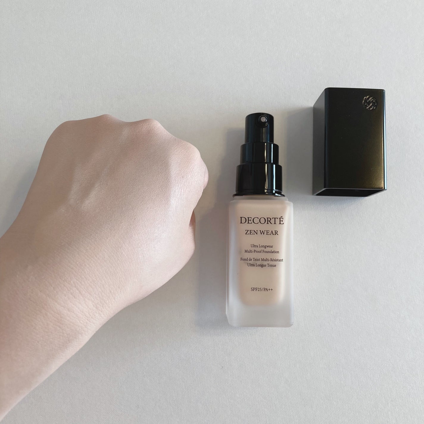 ゼン ウェア フルイド/DECORTÉ/リキッドファンデーションを使ったクチコミ(2枚目)