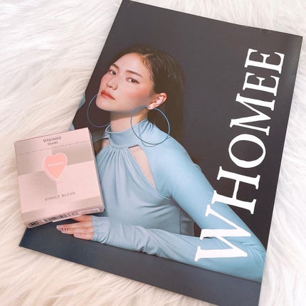 フーミー シングルブラッシュ/WHOMEE/パウダーチークを使ったクチコミ(5枚目)