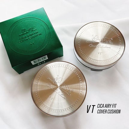 CICA エアリーフィットカバークッション/VT/クッションファンデーションを使ったクチコミ(1枚目)