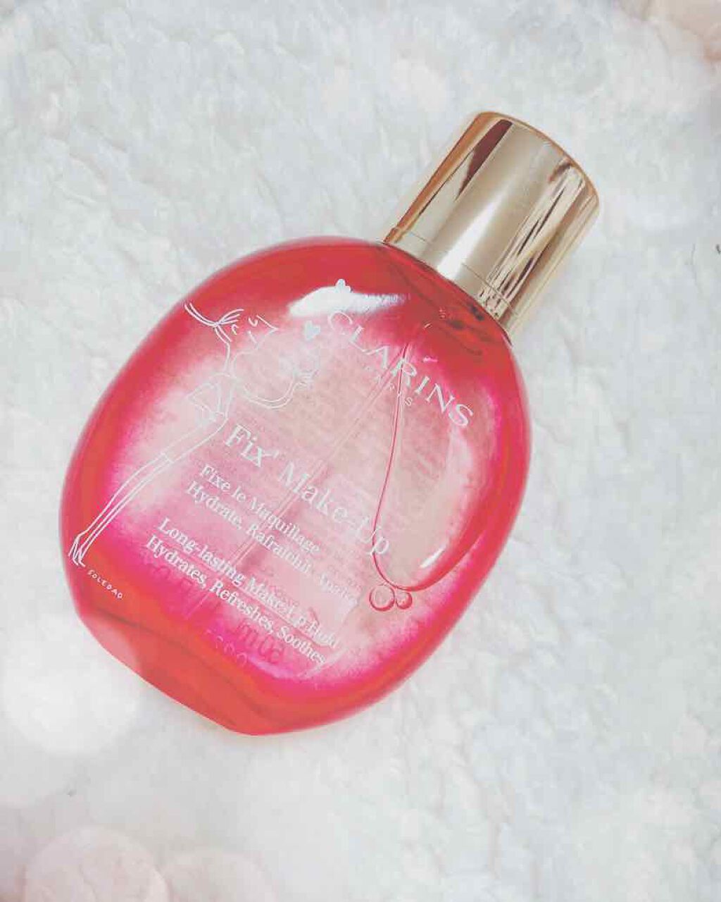 フィックス メイクアップ/CLARINS/ミスト状化粧水を使ったクチコミ(2枚目)