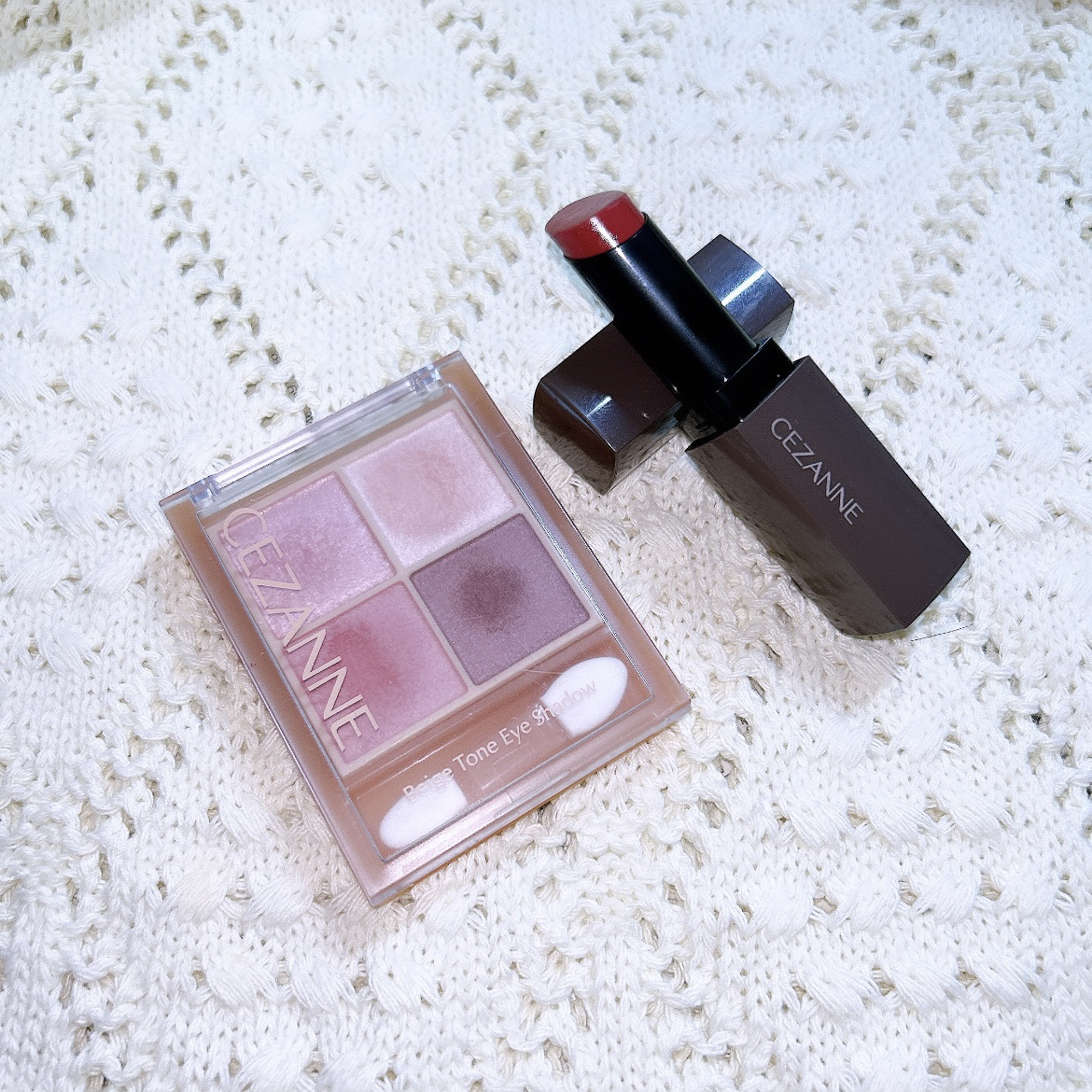 ベージュトーンアイシャドウ/CEZANNE/アイシャドウパレットを使ったクチコミ（1枚目）