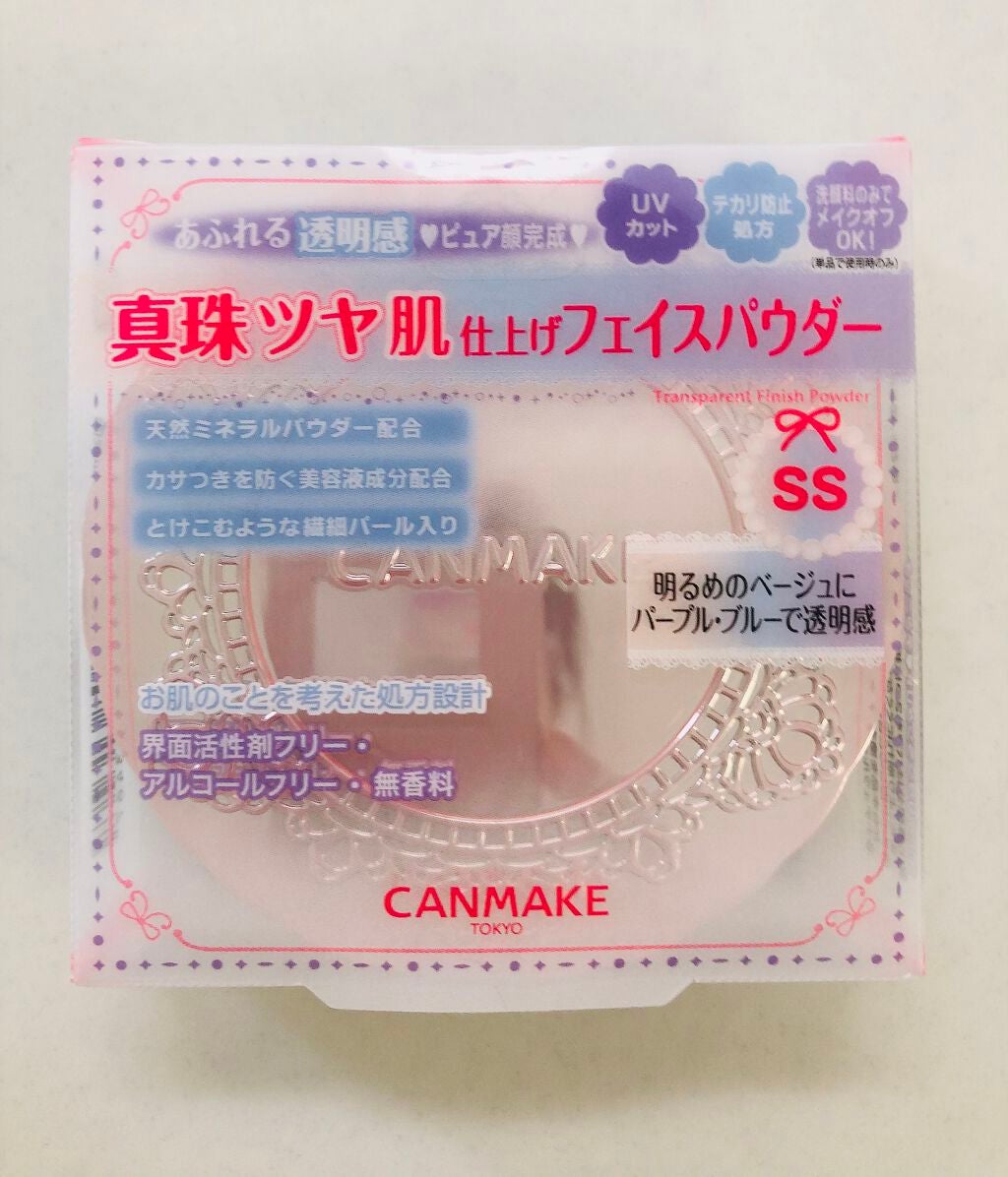 トランスペアレントフィニッシュパウダー/キャンメイク/プレストパウダーを使ったクチコミ(1枚目)