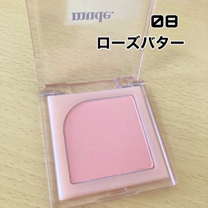 フラッターブラッシャー/mude/パウダーチークを使ったクチコミ(3枚目)