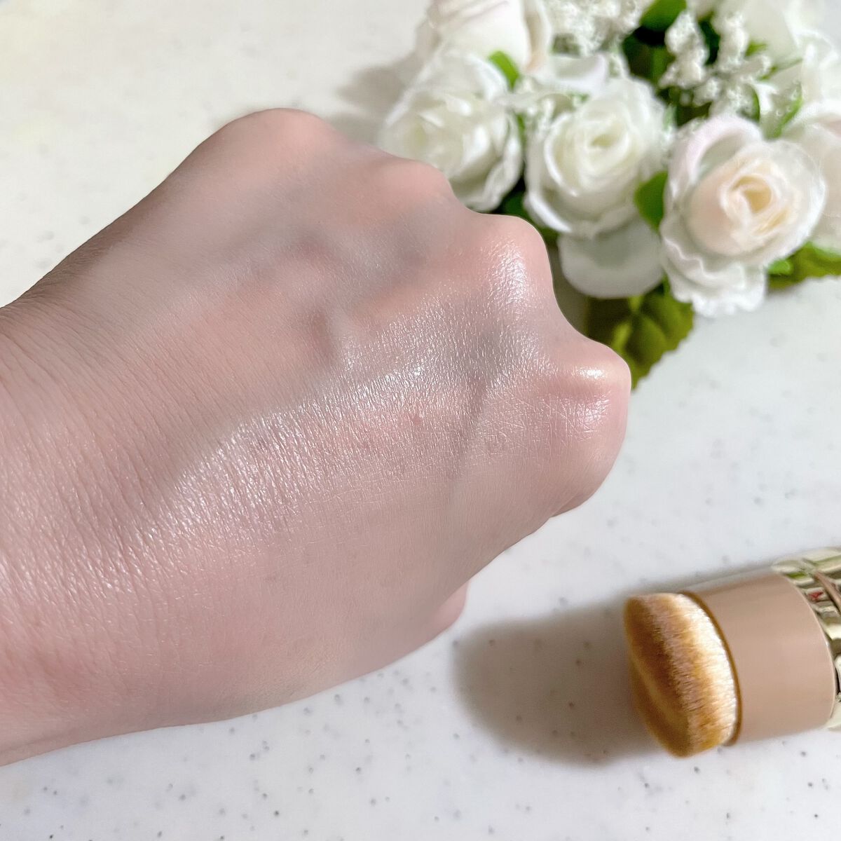 シルキースティックファンデーション/KAMIKA/その他ファンデーションを使ったクチコミ(4枚目)