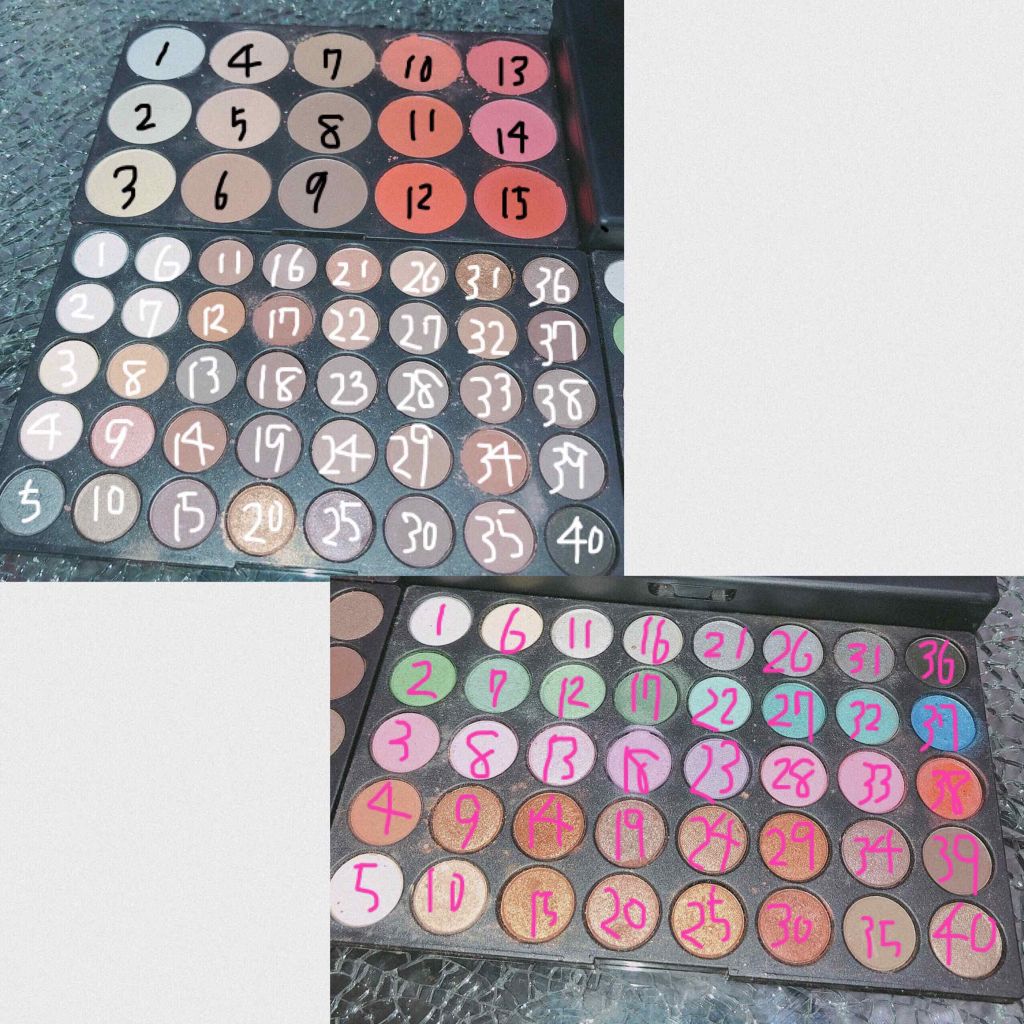 アイシャドウパレット 120色/popfeel/アイシャドウパレットを使ったクチコミ（2枚目）