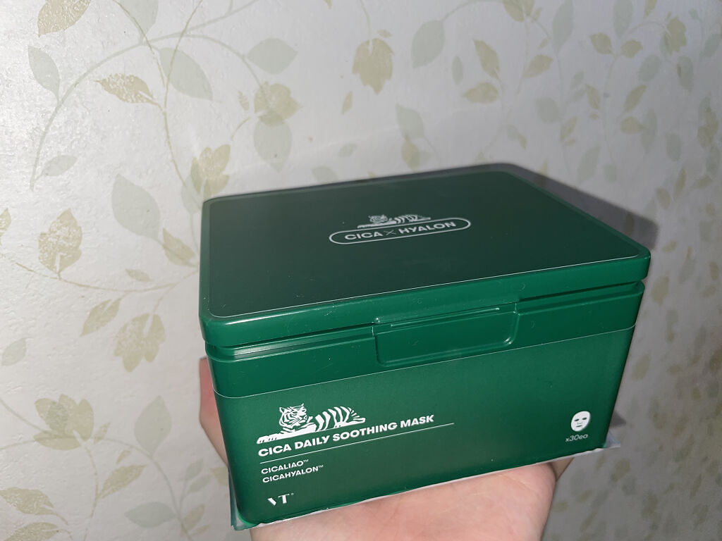 CICA デイリースージングマスク/VT/シートマスク・パックを使ったクチコミ（1枚目）