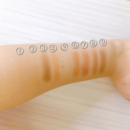 UR GLAM BLOOMING EYE COLOR PALETTE/U R GLAM/アイシャドウパレットを使ったクチコミ(4枚目)