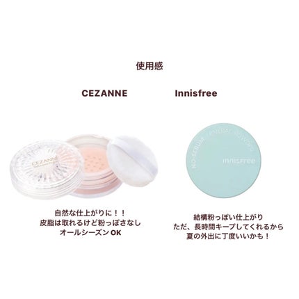 うるふわ仕上げパウダー/CEZANNE/ルースパウダーを使ったクチコミ(4枚目)