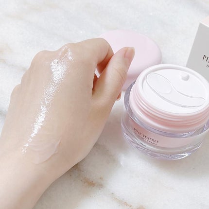 ピンクティーツリークリーム/APLIN/フェイスクリームを使ったクチコミ(3枚目)