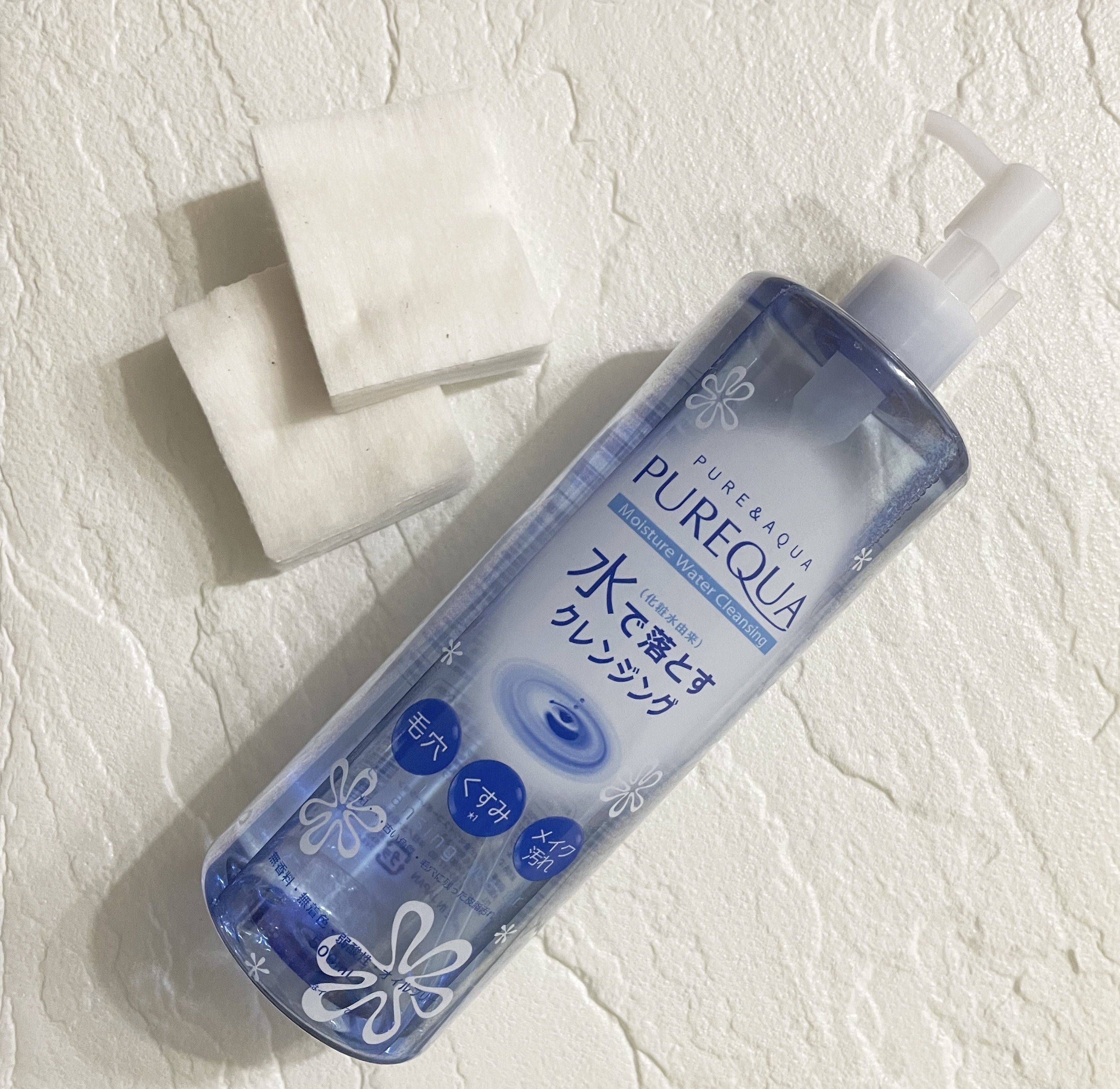 モイスチャーウォータークレンジング/PUREQUA(ピュアクア)/クレンジングウォーターを使ったクチコミ（1枚目）