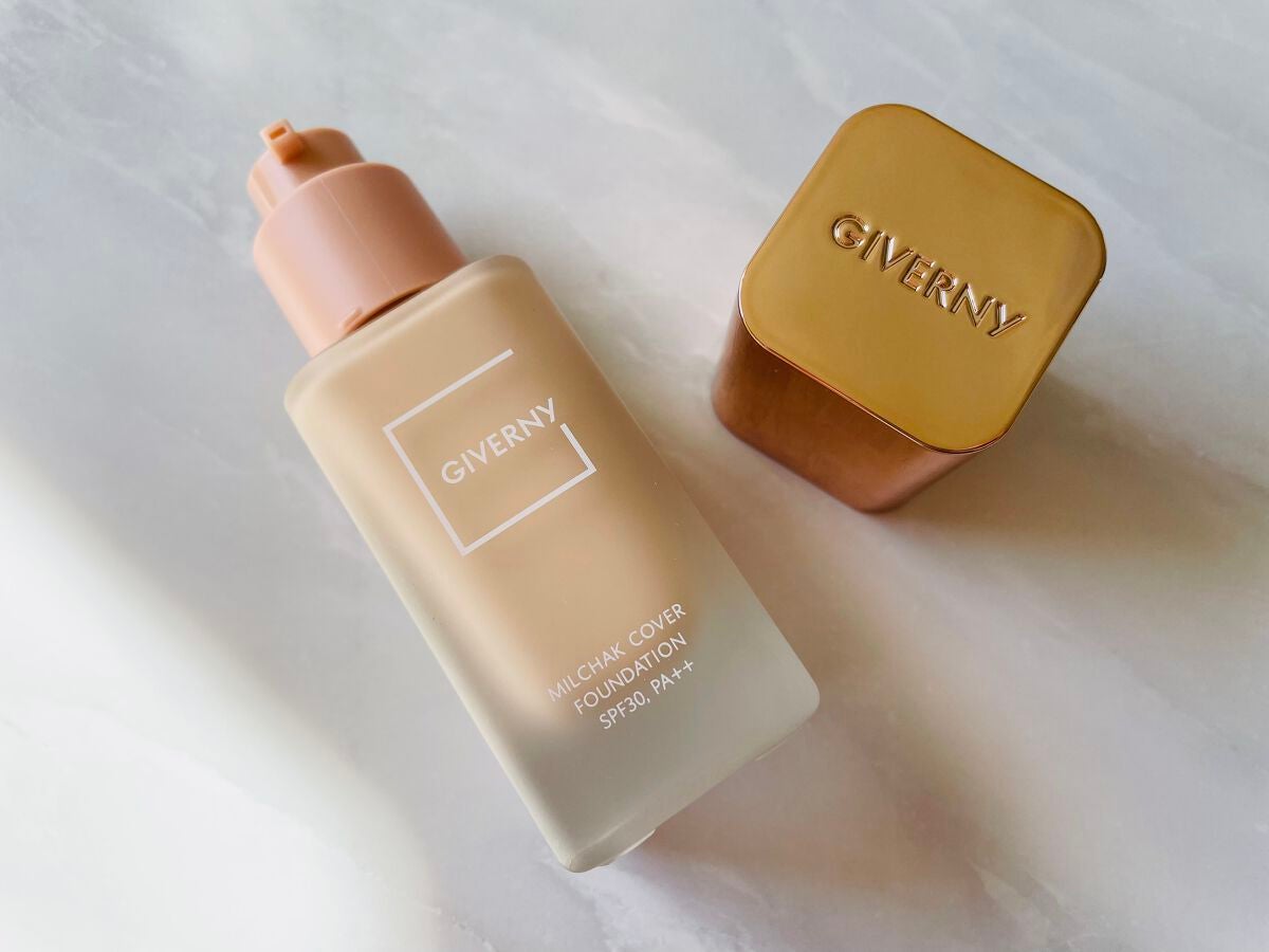 密着カバーファンデーション/GIVERNY/リキッドファンデーションを使ったクチコミ(2枚目)