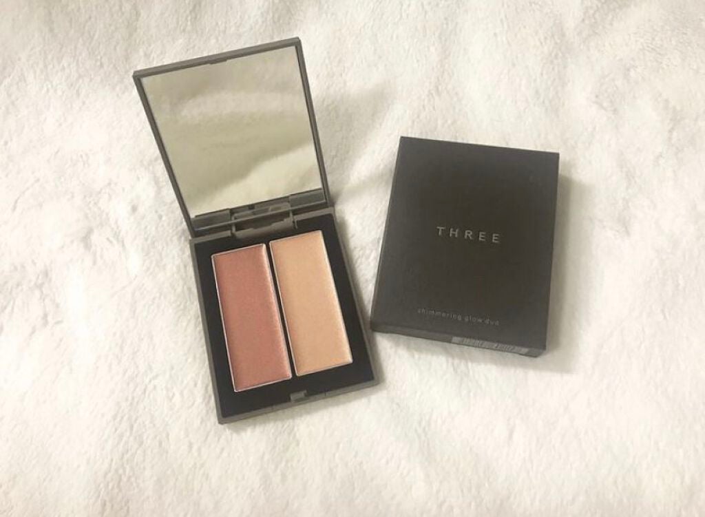 THREE シマリング グロー デュオ/THREE/クリームハイライトを使ったクチコミ(1枚目)