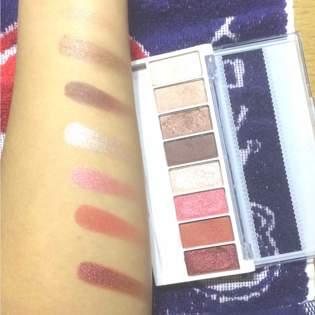 スイーツコレクション/マリブビューティー/アイシャドウパレットを使ったクチコミ（3枚目）