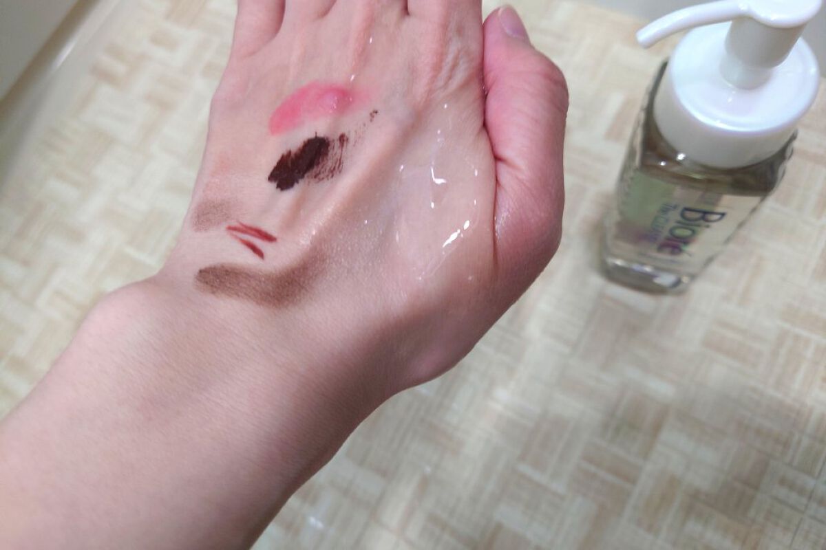 The クレンズ オイルメイク落とし/ビオレ/オイルクレンジングを使ったクチコミ（2枚目）