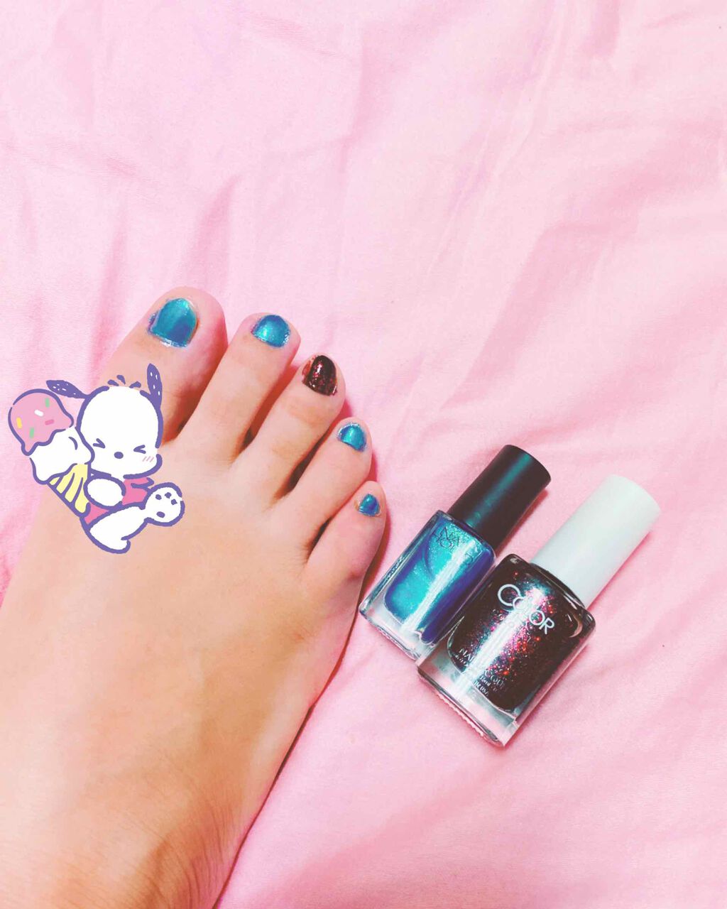 カラークラブ/Forsythe/マニキュアを使ったクチコミ（2枚目）