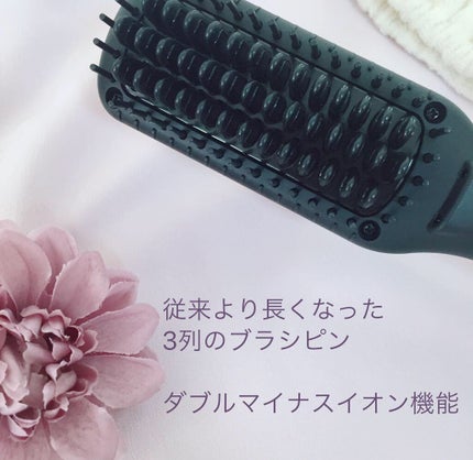 スタイリッシュ コンパクトイオンヒートブラシ MHB-3040-K/mod's hair/ヒートブラシを使ったクチコミ(4枚目)