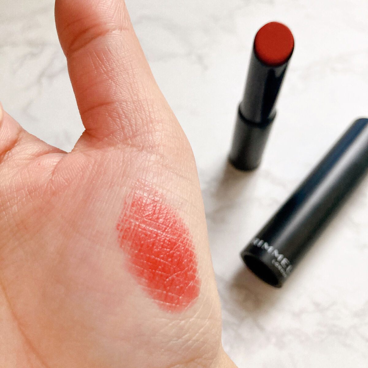 ラスティング フィニッシュ オイルモイスト ティント C C002/リンメル ロンドン/リップティントを使ったクチコミ（2枚目）