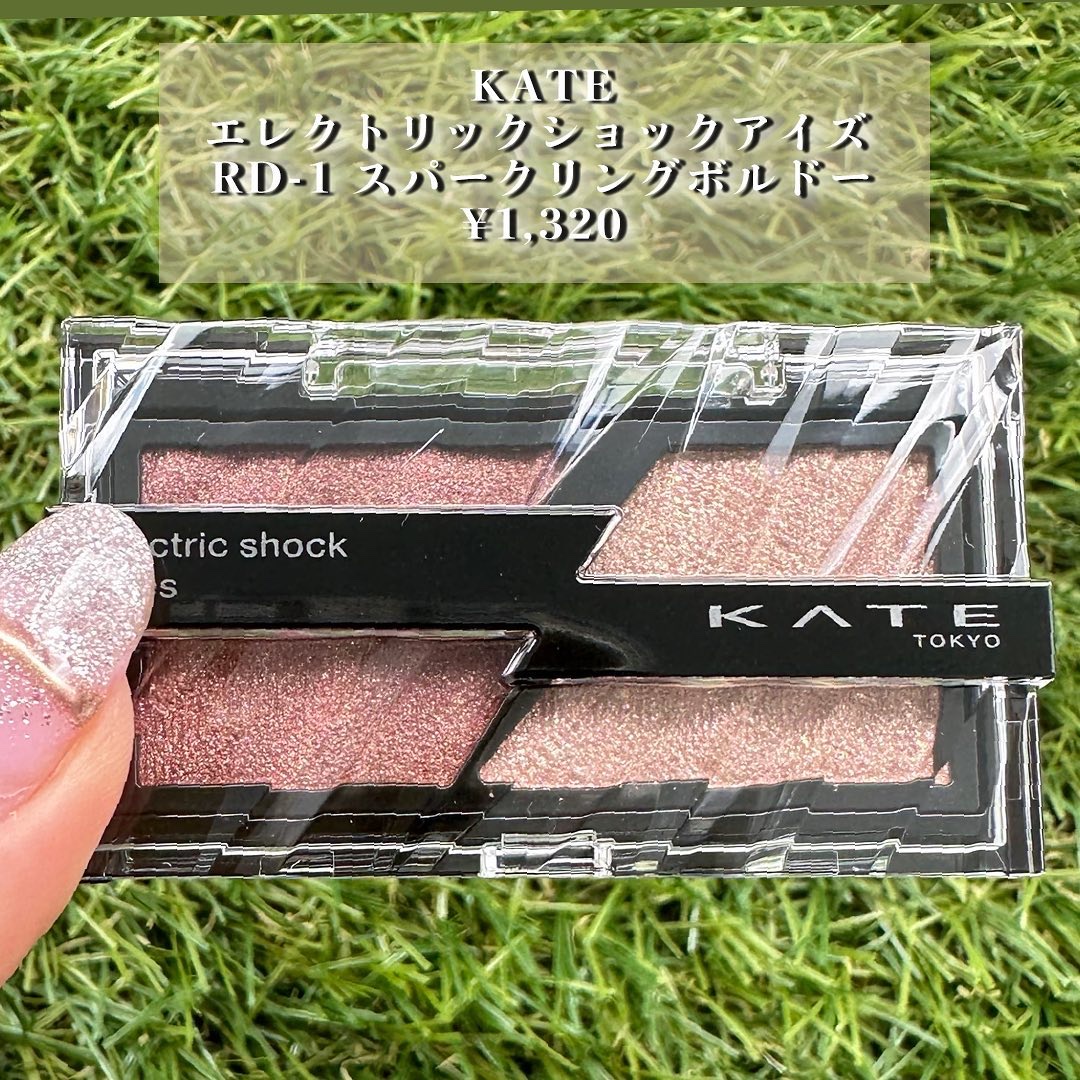 エレクトリックショックアイズ /KATE/アイシャドウパレットを使ったクチコミ（2枚目）