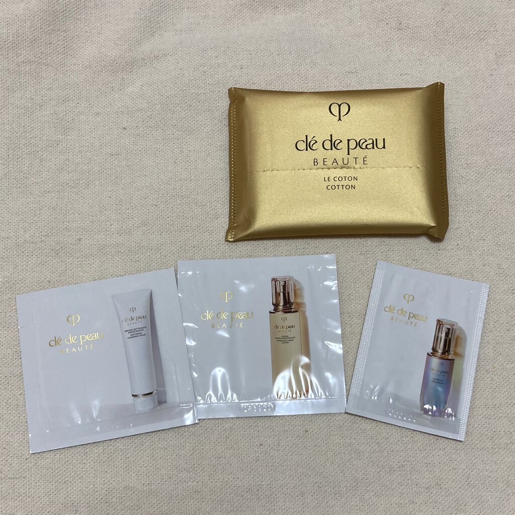 ル・コトン/クレ・ド・ポー ボーテ/コットンを使ったクチコミ（1枚目）