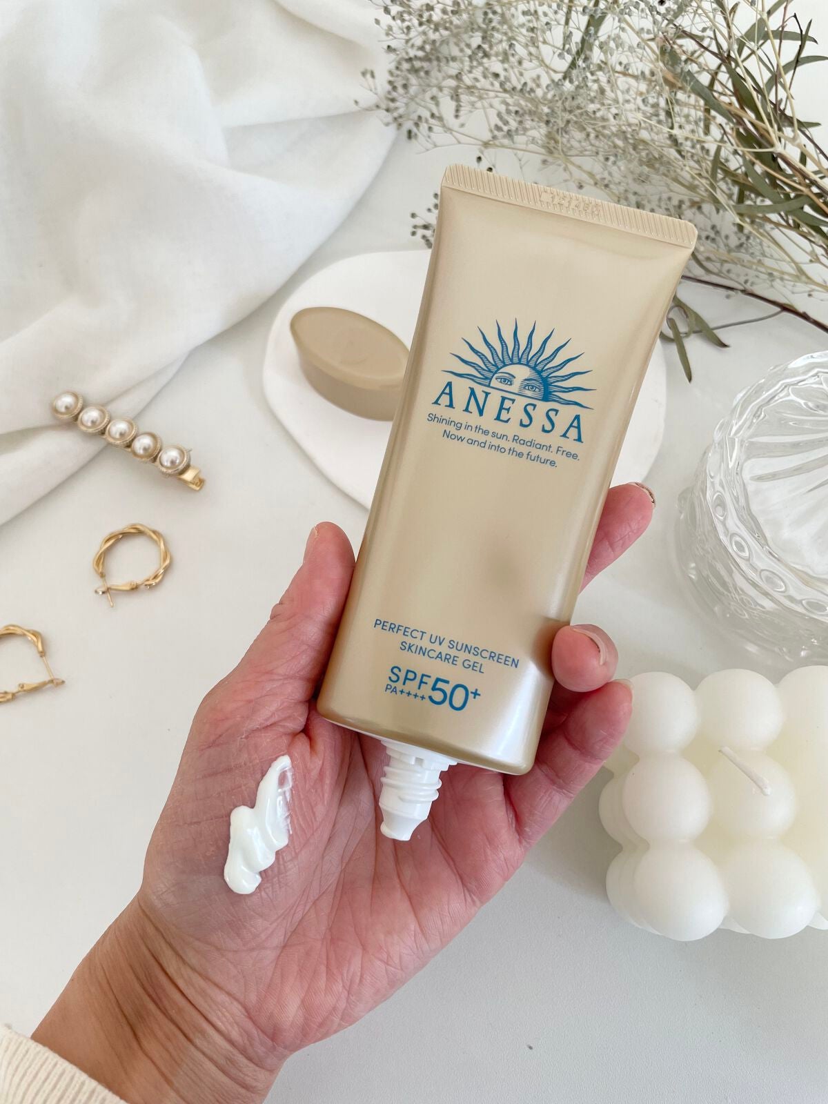 パーフェクトUV スキンケアジェル N/アネッサ/日焼け止め・UVケアを使ったクチコミ(3枚目)