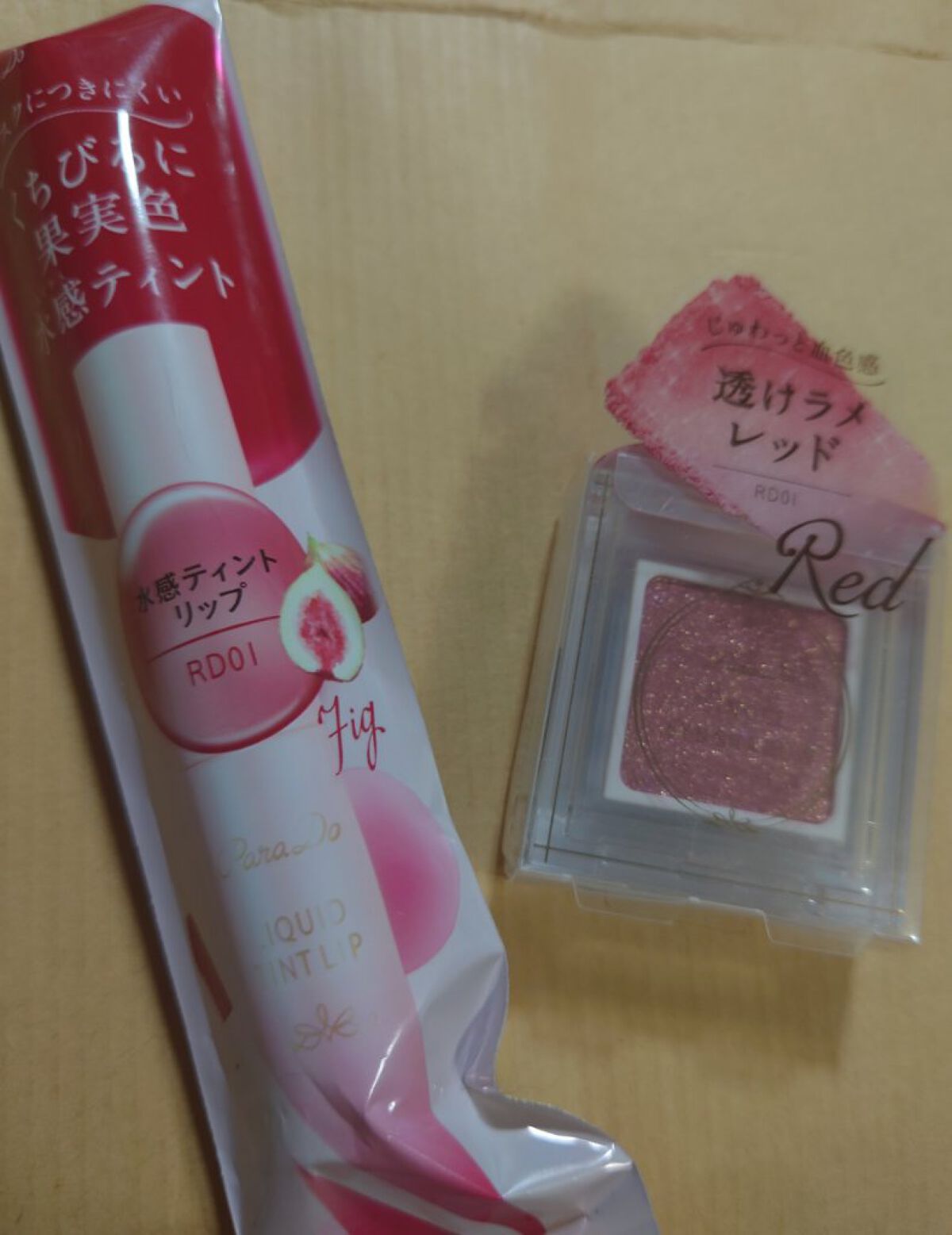 リキッドティントリップ/パラドゥ/リップティントを使ったクチコミ（1枚目）