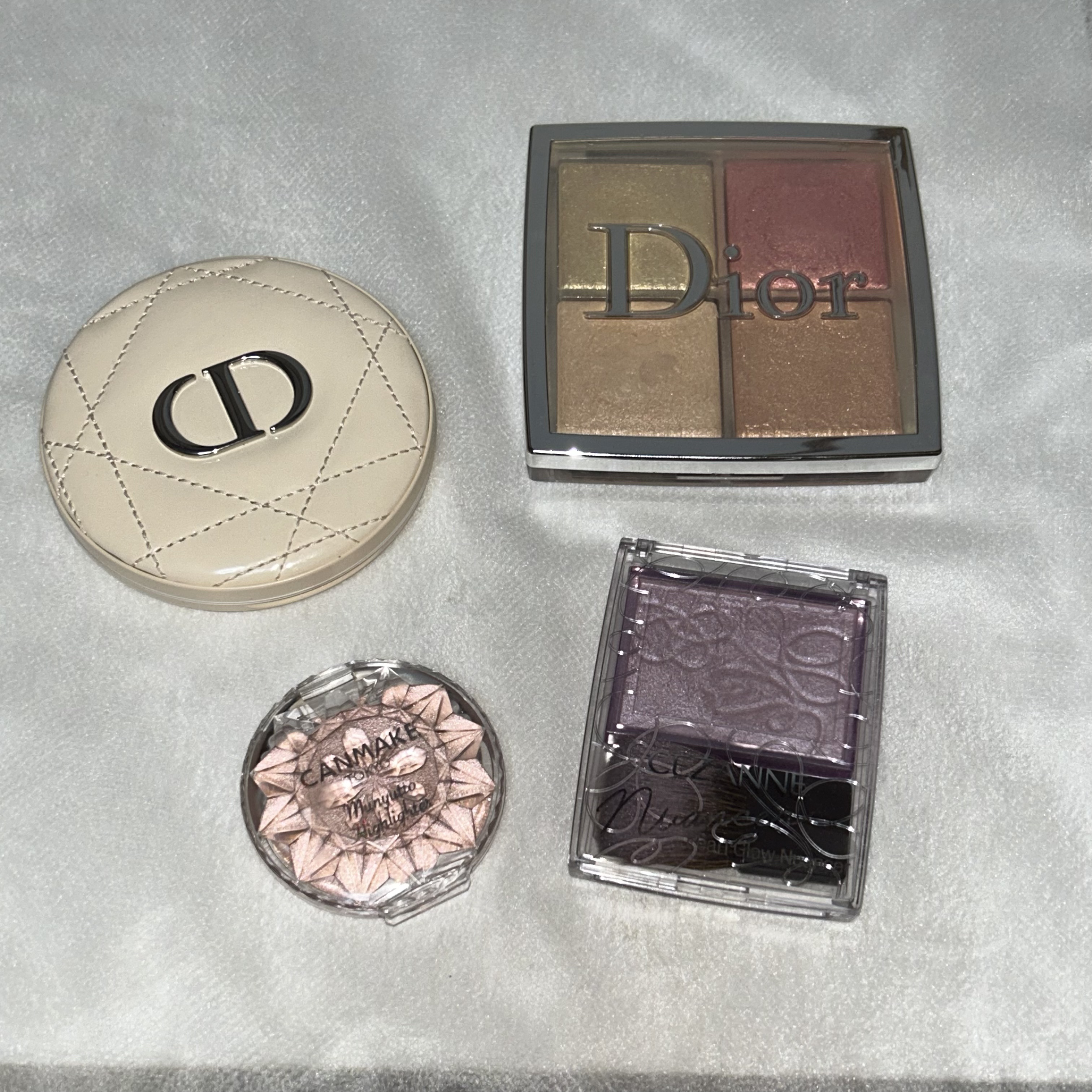 ディオール バックステージ フェイス グロウ パレット/Dior/ハイライトを使ったクチコミ（2枚目）