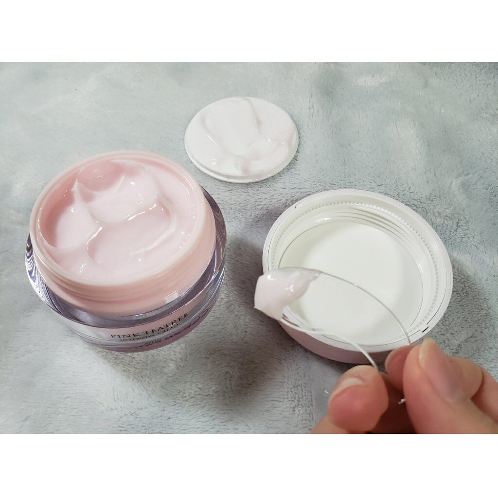 ピンクティーツリークリーム/APLIN/フェイスクリームを使ったクチコミ（2枚目）