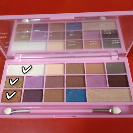 アイラブチョコレート/MAKEUP REVOLUTION/アイシャドウパレットを使ったクチコミ(5枚目)