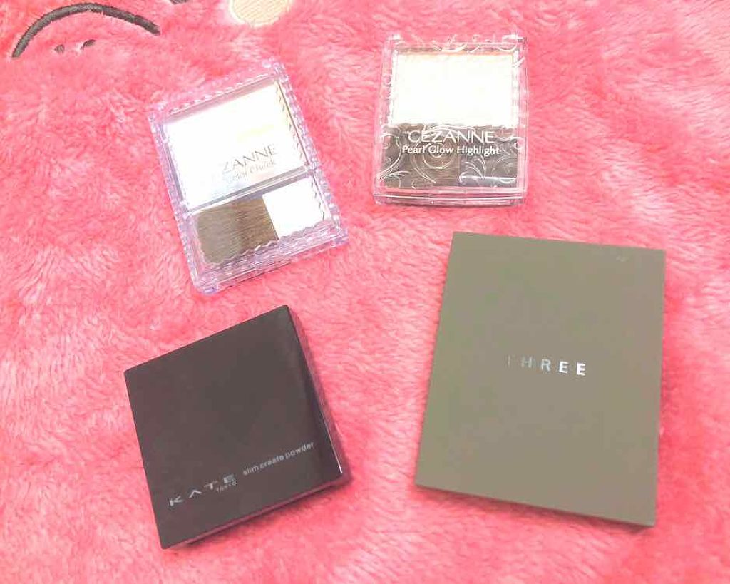 THREE シマリング グロー デュオ/THREE/クリームハイライトを使ったクチコミ(3枚目)